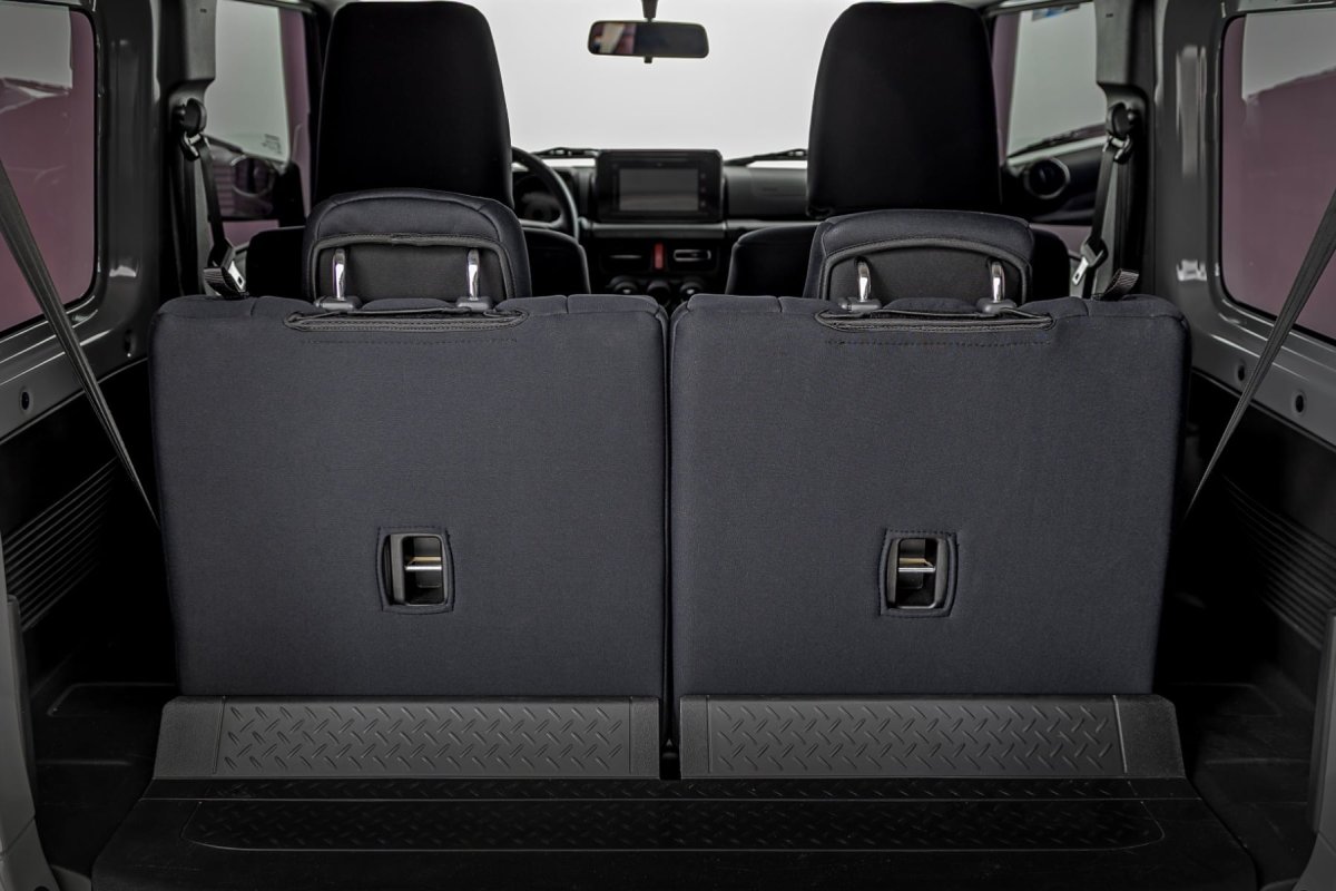 Suzuki Jimny Seat Covers - Front & Rear - Rough Country - Neoprene - 4WD - '18-'25